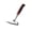 Black and red handle A, variant on Geological Hammer Carbon Steel Rock Pick Hammer Replacement for Survey Mine Exploration Geological Prospecting Hammer
