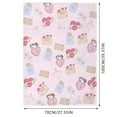 thumbnail image 3 of Hfolob Valentines Day Gifts Valentine's Day Blanket Super Soft Flannel All Season Lightweight Living Room Bedroom Warming Blanket 70X100Cm/100X150Cm Home Decor, 3 of 9