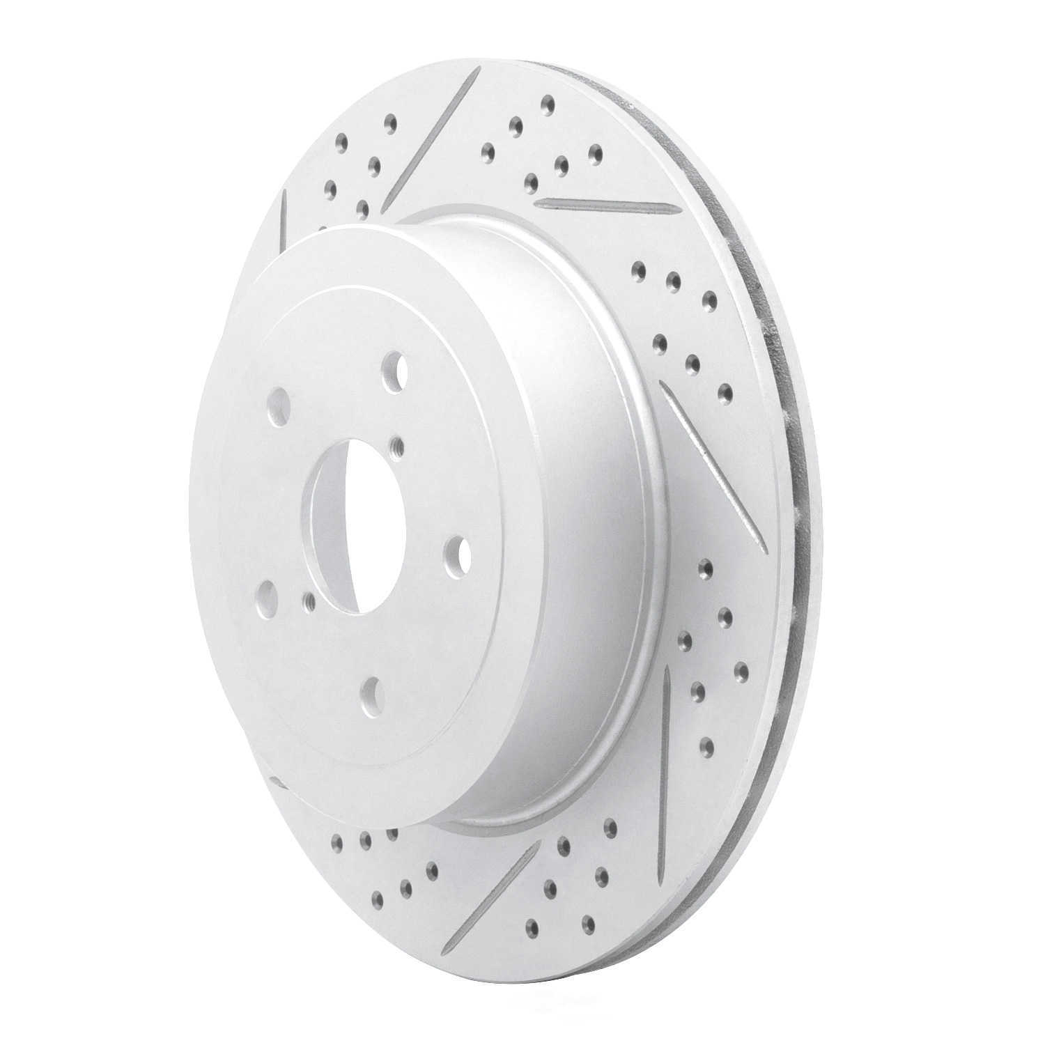 Dynamic Friction Company 830-13017L DFC Geoperformance Rotor - Drilled and Slotted