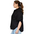 thumbnail image 2 of Camisa oversize Roman Fashion/Tallas Extras, 9513 (Negro) negro 40 Roman Fashion BL-RF-9513-NEGRO-ALL, 2 of 7