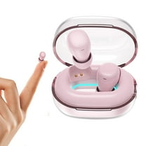 Mini Small Bluetooth Earbuds Invisible Wireless for Small Ear Canals Low Profile Smallest Sleep Micro Discreet Hidden Earbuds Small Ears Mini Invisible Small Ear Buds Headphones