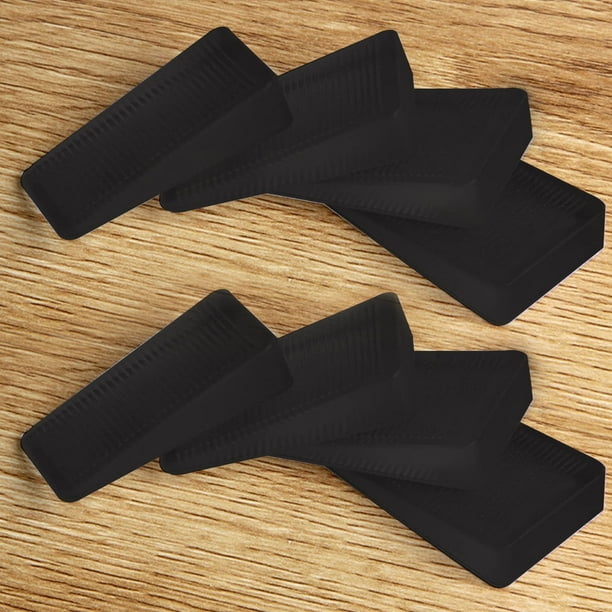 8 Pcs Black Wedges. Shims for Leveling Furniture. Hard Wedges Shims