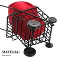 thumbnail image 3 of BESTYASH Compact Black Metal Shopping Trolley for 1:12 Scale Dollhouse Miniature Grocery Cart Accessory, 3 of 8