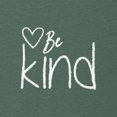 thumbnail image 2 of Dalix Be Kind Cropped Tee Lightweight High Waisted Short Sleeve Summer Shirt Womens in Pine L Large, 2 of 5