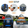 thumbnail image 5 of GenTent XL Inverter Kit - Generator Tent Running Cover - NFPA Rated Waterproof Vinyl (Plus, Grey), 5 of 6