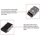 thumbnail image 4 of Seitruly Convertidor de voltaje de 24V a 12V, módulo reductor de DC-DC, regulador de fuente de alimentación, accesorios modificados para automóviles Electrónica miscelánea WG-24S1260, 4 of 6