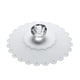 thumbnail image 2 of Termo Tapa de copa de diamante de silicona de encaje Tapa de copa de aislamiento térmico (Blanco) Wdftyju  Libre de BPA, 2 of 7