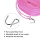 thumbnail image 4 of Tendedero portátil Unique Bargains Cuerda de Nylon 16.4 Pies rosa, 4 of 5
