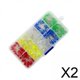 thumbnail image 1 of Kit De Válvula LED De Dos Electrones, 2x300 Uds., Kit De Diodos Emisores De Luz LED De 3mm Y 5mm Para Placa De Circuito, 1 of 8