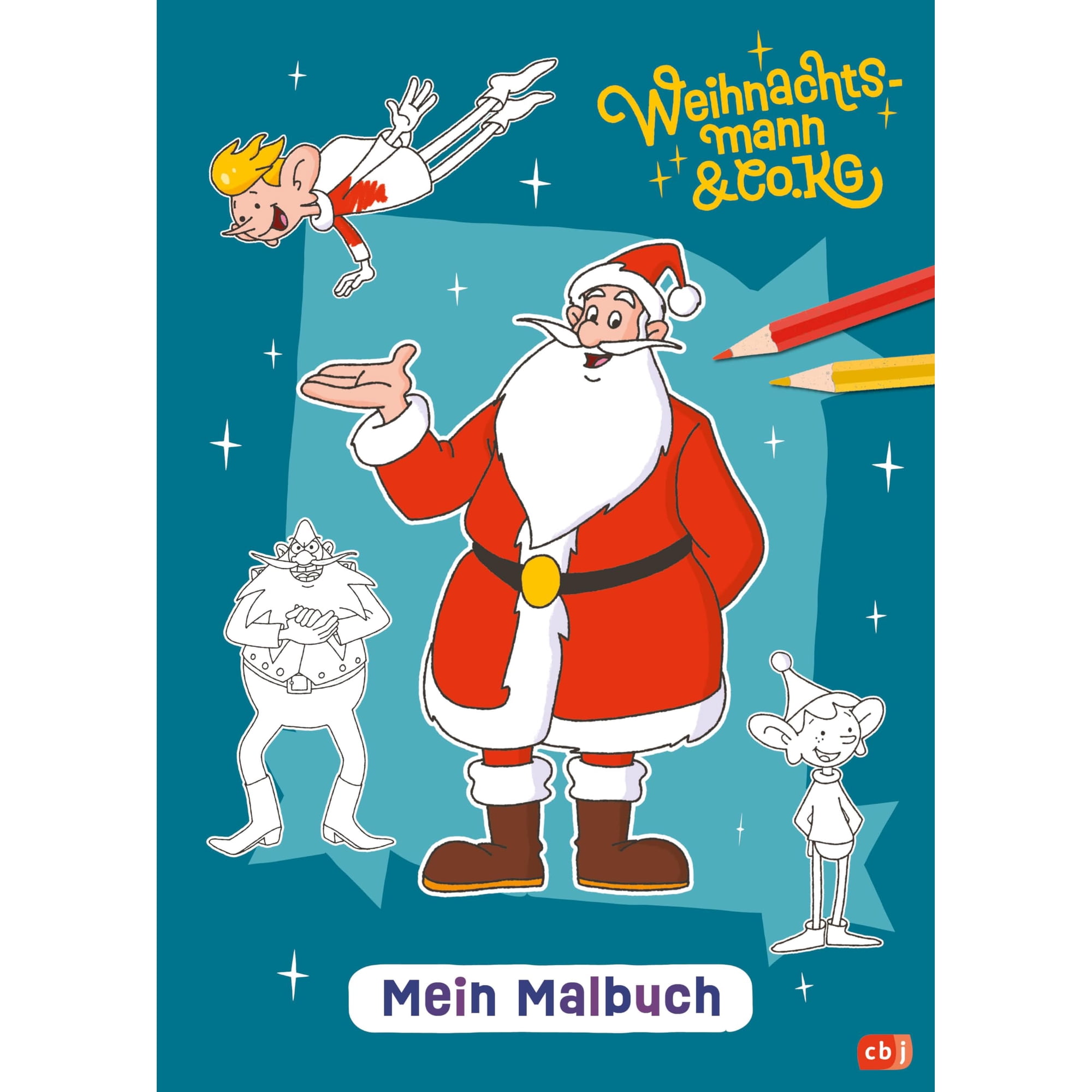 Weihnachtsmann & Co. KG &ndash; Mein Malbuch: Besch&auml;ftigung mit zahlreichen Malvorlagen f (Hardcover)
