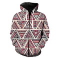 thumbnail image 1 of Sudadera con capucha y cremallera para hombre, diseño de mapa de tribus primitivas étnicas, estilo Harajuku, ropa de calle de primavera, moda de manga larga, divertida para adolescentes, 1 of 6