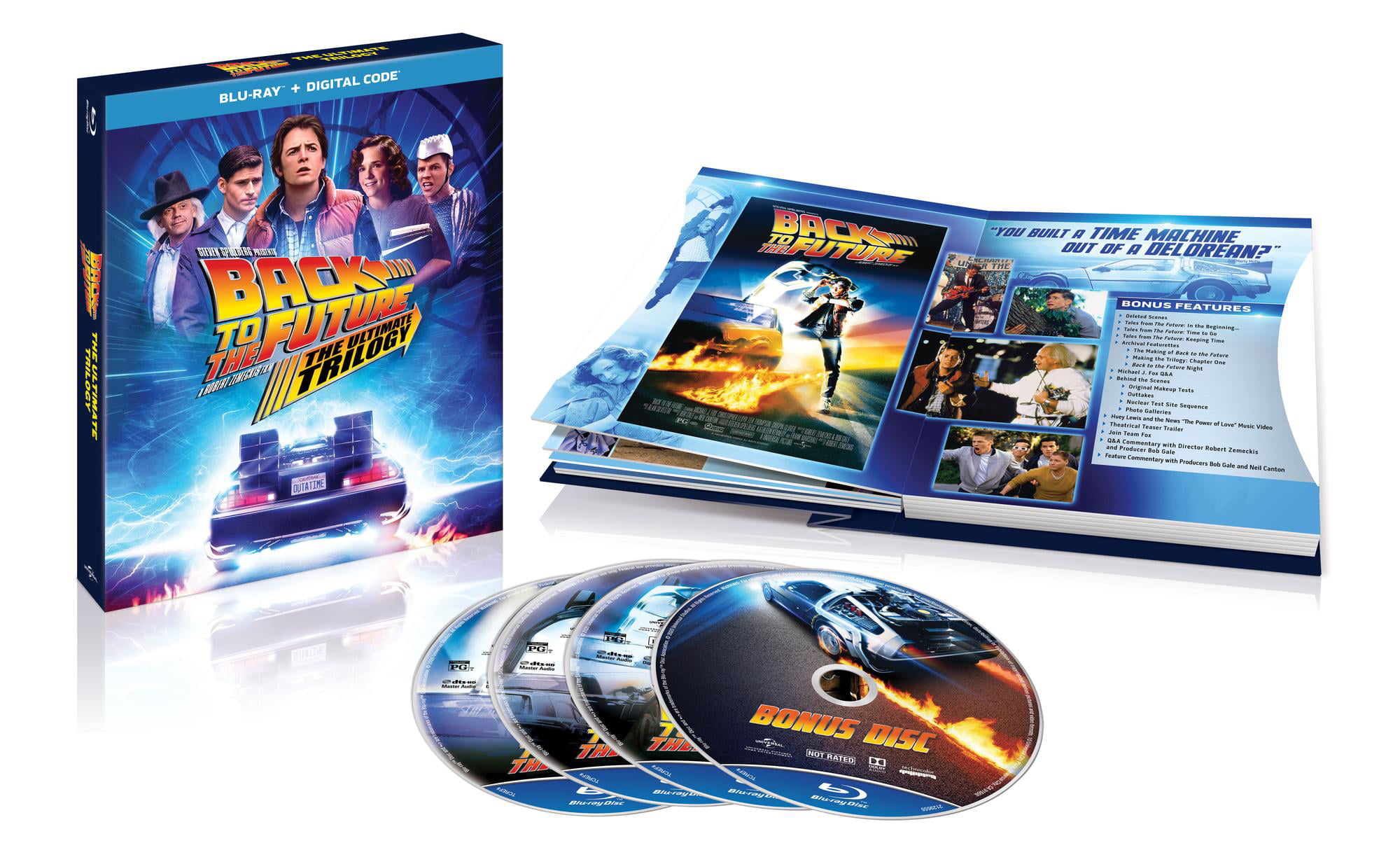 Back to the Future: The Ultimate Trilogy (Blu-Ray + Digital Copy 