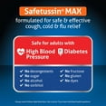 thumbnail image 5 of Safetussin Maximum Strength Multi-Symptom Cough Cold and Flu Relief Liquid, 8 Oz, 5 of 7