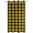 Yellow Black, variant on Outdoor Curtains for Patio Waterproof, Black Blue Plaid Windproof Pravicy Outside Porch Blackout Curtain, Country Buffalo Checked Gingham Sun Blocking Grommets Curtains for Cabana Gazebo 54"x95"