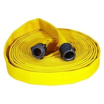 Jafx4 Fire Hose,50 ft,Yellow,Rubber G56H15FX450N