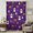 Deep Violet, Pumpkin, Cream, Lavender, variant on Halloween Sheer Curtains 45 Inches Long for Bedroom, Cats Ghosts Pumpkins Star Moon Rustic Light Filtering Privacy Drapes, Breathable Semi Sheer Short Window Treatment for Kitchen Cafe Bathroom