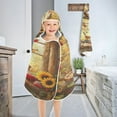 thumbnail image 4 of YAZAOO Towels Kids Hooded Beach Towel Autumn's Embrace by The Window Pool Bath Towel Soft, 4 of 7