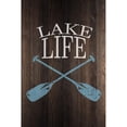 thumbnail image 3 of Allen, Kimberly 17x24 Black Modern Framed Museum Art Print Titled - Lake Life, 3 of 5
