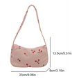 thumbnail image 2 of Bolso Bolsas Hombro Mujeres Chicas Pana Cólica Cerezo Cierre La Comprador para El, 2 of 9