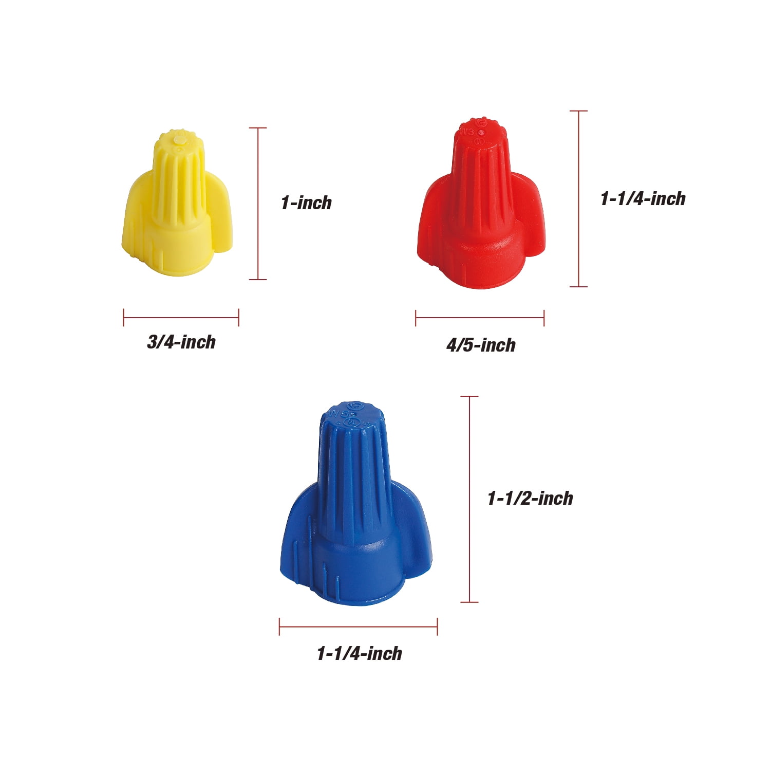 Hyper Tough 30-Piece Assorted Twist-On Wire Connectors