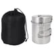 thumbnail image 1 of Outdoor Portable Stainless Steel Cookware Set Pot Cooker for Camping Hiking, 1 of 4