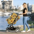 thumbnail image 5 of Haiem Sunflowers Vintage Baby Nursing Cover & Nursing Poncho - Multi Use Cover for Baby Car Seat Canopy, Stroller Cover, 360°Full Privacy Breastfeeding Coverage, 5 of 9
