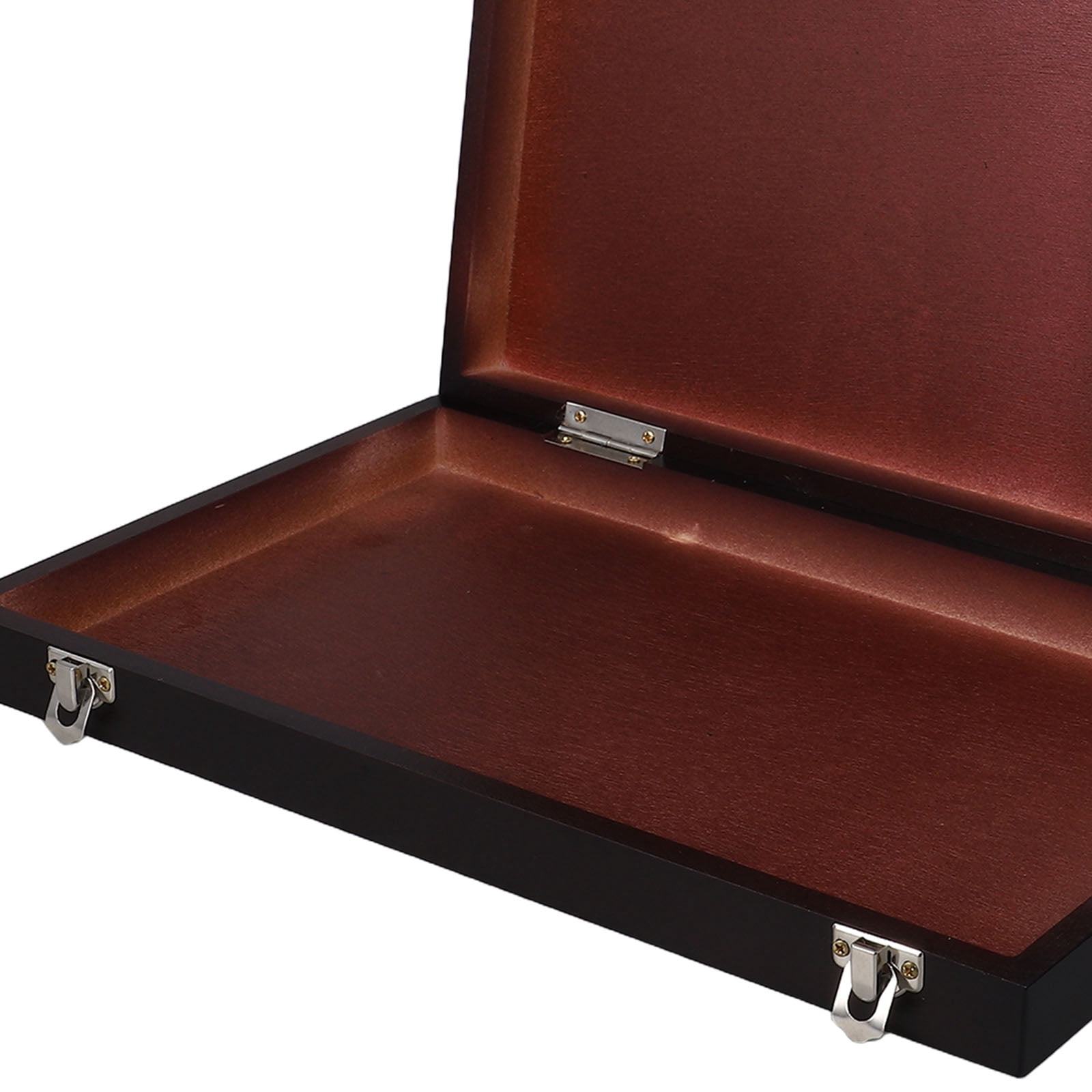 ETHZZLE Wood Watercolor Palette Portable Paint Box with Lid and Pen Holder for Painting