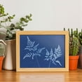thumbnail image 3 of 60 Sheets Sun Print Paper Cyanotype Paper Kit, A6 Sun Art Paper with 1 Plastic Tool for Sun Printing, Solar Paper, 3 of 8