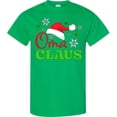 thumbnail image 3 of Inktastic Oma Claus with Christmas Santa Hat and Snowflakes T-Shirt, 3 of 5