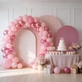 thumbnail image 4 of 60 Packs 12 Inch Pink Balloons Set, Metallic Pink Pearl Macaron Light Pink Balloons for Birthday Wedding Baby Shower Party Decorations, 4 of 6