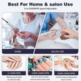thumbnail image 4 of 45000RPM Professional Electric Nail Drill Machine with 6pcs Nail Drill Bit for Home Salon, 4 of 5