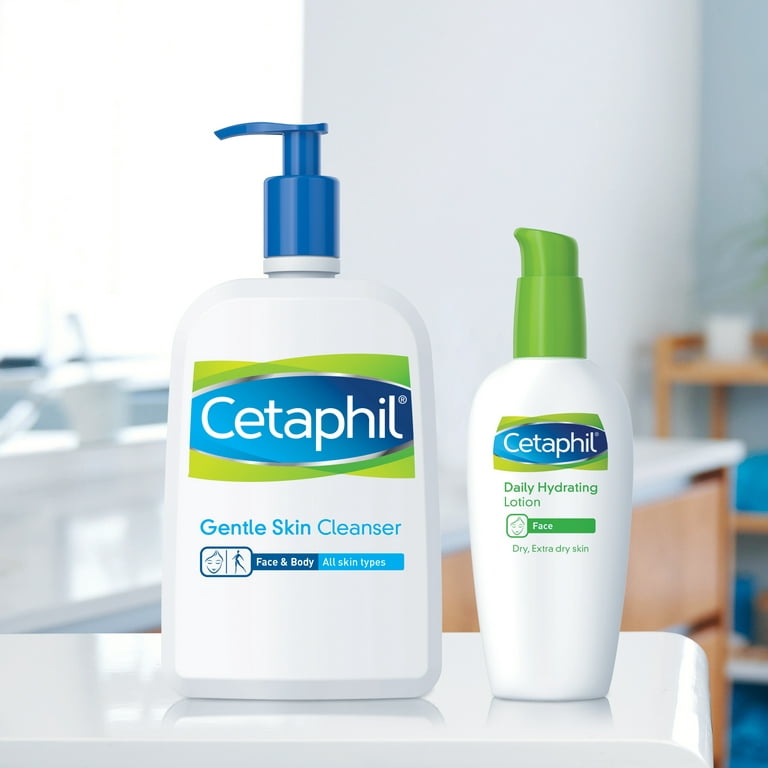 Cetaphil Gentle Skin Cleanser, Hydrating Face Wash & Body Wash, Ideal for  Sensitive, Dry Skin, Fragrance-Free, Dermatologist Recommended, 16 fl oz