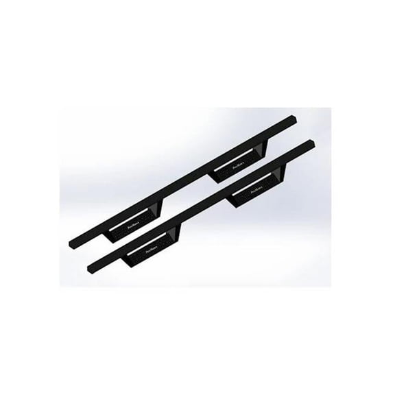 Promaxx Automotive PMXDROP-402 Drop Step for 2007-C Tundra Crew Max, Textured Black