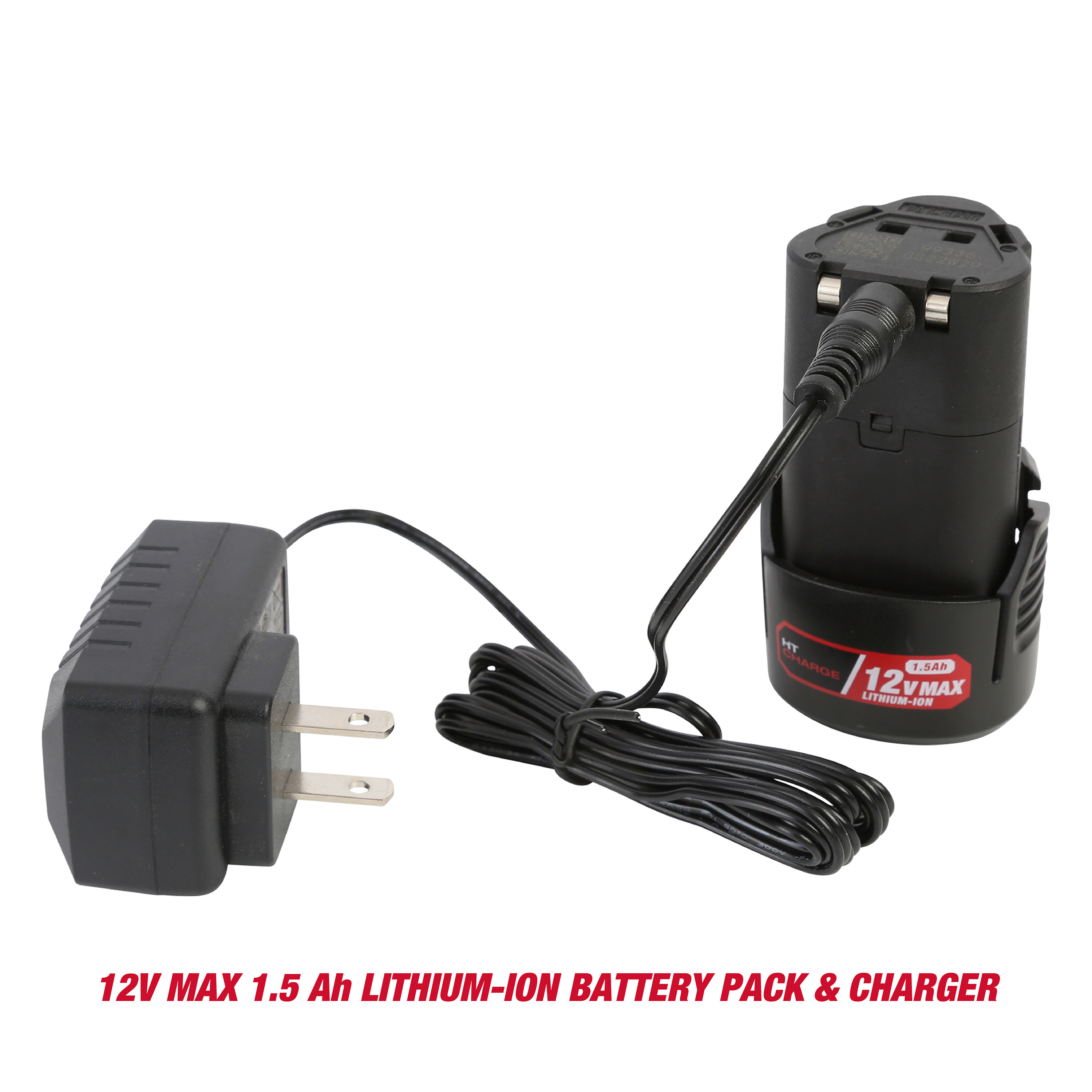 Hyper Tough 12V Max Lithium-Ion 3-in-1 Multi-Head Power Drill Set with 1.5Ah Battery and Charger