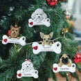 thumbnail image 3 of kiskick DIY Dog Pendant - Anti-fade Christmas Tree Decor, Dog And Bone Pattern, Cute Dog Charm Pendant, Perfect for Home Decoration and Pet Lovers, 3 of 8