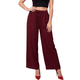 thumbnail image 1 of Pantalón Palazzo para Mujer Pantalón Holgado de Cintura Elástica con Jareta, 1 of 5