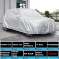 thumbnail image 3 of Automotive Car Cover Waterproof Dust Rain Resistant All Weather Protection 0762, 3 of 7
