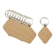 thumbnail image 4 of 10 Uds. Lvero en , etiquetas para lves DIY, , rodajas , lvero sin terminar para joyas , A 42x50mm Estilo A 42x50mm BLESIY Llavero en blanco, 4 of 8