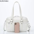 thumbnail image 4 of Bolso de hombro japonés kawaii para mujer, nuevo bolso Y2K, bolso de mano JK transparente, bolso bandolera estilo preppy para estudiantes, 4 of 5