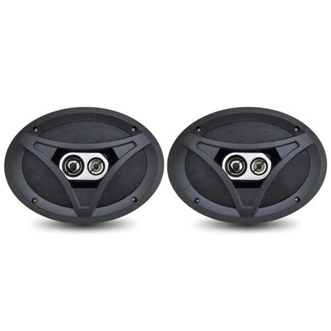 Diffusori Auto Lanzar DCT6 A 3 Vie, 360W, 6x23 Cm, Cestello Acciaio, Bobina In Alluminio, 4 Ohm