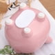 thumbnail image 5 of Hucha de cerámica con forma de cerdito, ideal para ahorrar monedas. Regalo perfecto para cumpleaños o Navidad. Decoración para la habitación del bebé, para niñas y niños (rosa)., 5 of 7