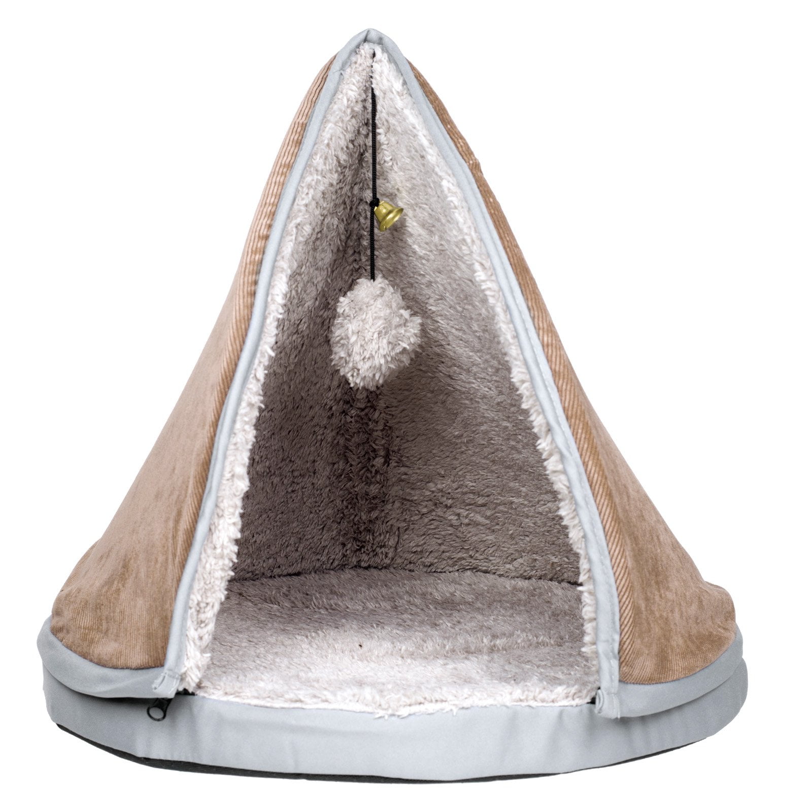 Petmaker Sleep and Play Cat Bed with Removable Teepee Top