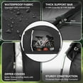thumbnail image 5 of SLSY XXXL Bike Storage Tent for 8-10 Bikes, 94.5''L X 87''W X 71''H Waterproof Heavy Duty Bike Cover w/ Bag, Portable Shed Cover for Bikes, Lawn Mower, Garden Tools, 5 of 6