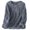 C-Navy277, variant on DHFJKG Womens Pajamas Flannel Pullover Sleepwear Long Sleeve Plaid Jacquard Solid Color Top Fall Winter Warm Leisure Home Clothes