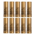 thumbnail image 1 of 10 tubos metálicos E14 para portalámparas de vela, base de lámpara, accesorios de iluminación, 25 x 80 mm, bronce dorado., 1 of 14