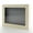 Grey, variant on 8x8 Shadow Box Frame Light Real Wood with a Grey Acid-Free Backing | 3/4" of Usuable Depth | UV