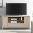 thumbnail image 3 of Liberty Furniture Brentwood Heated LED Fireplace TV Consoles 80 Inch - Sandstone Oak, 3 of 8