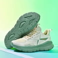 thumbnail image 2 of Men's & Women's Cushioned Walking Shoes - Lightweight Sneakers Big Size Available for, Gym, - Unisex Athletic Footwear  with Insole & MD Sole, /Fabric Upper, Low-Top Round Toe Design -, 2 of 6