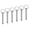 thumbnail image 1 of Juego de 6 pasadores de liberación rápida, diámetro de 10 mm, pasador para toldo Bimini de 65 mm, total de 70 mm para uso industrial/marino, 1 of 1