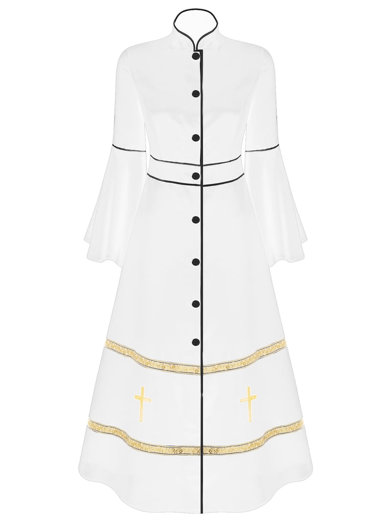 female clergy dresses Designer for Women in All Sizes & Styles Thats why our Womens Clergy Dresses in Blue are meticulously designed to prioritize both style and comfort Women Clergy Dress Pastor Dress